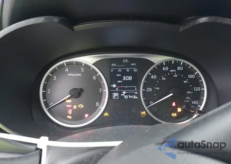 2020 Nissan Versa S Xtronic Cvt z USA, uszkodzony, nr VIN 3N1CN8DV7LL876058